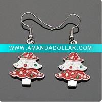 Wholesale Alloy Christmas Earring