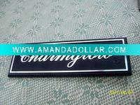 aluminum logo for kitchen equipment