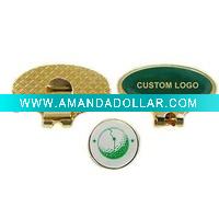 Golf cap clip