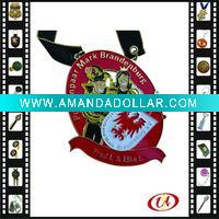 Custom souvenir multi-color metal medal