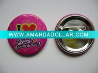2011 hottest Badge with safety pin