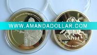 Wholesale Golden Russia Knight Commemorative Coin