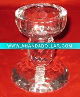 Wholesale Laser Crystal Candle Holder