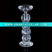 Wholesale Laser Crystal Candle Holder