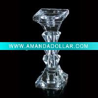Wholesale Laser Crystal Candle Holder