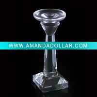 Wholesale Laser Crystal Candle Holder