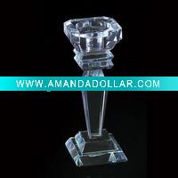 Wholesale Laser Crystal Candle Holder
