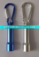 Wholesale Mini LED Light with Metal Carabiner