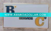 custom metal badge