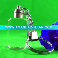 Wholesale Blank Crystal Keychain