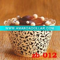 Wholesale pearlised ivory cupcake wrapper