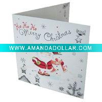 Wholesale Hot equisite christmas card for greeting (Christmas greeting card)