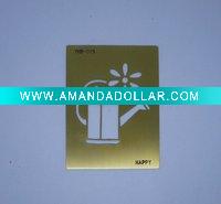 bookmark with ribbon