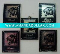 Wholesale animal metal label&logo