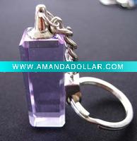 Wholesale 3d laser crystal keychain,crystal 3d laser keychain