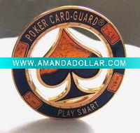Wholesale a spade metal poker chips YL-PK001