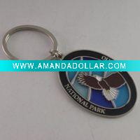 Die struck key chain