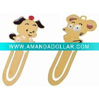 cartoon metal bookmark