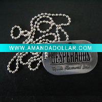 military dog tag