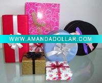 Wholesale Gift paper box with bow on the top