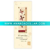 Wholesale Chinese flower greeting card