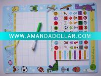 Wholesale Blue Magnetic writing board of more function