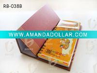 Wholesale red specialtiy paper stander weekly calendar with memo