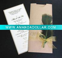 unique wedding card
