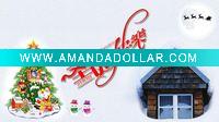 Wholesale 2010 Christmas paper card