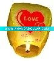 Wholesale sky lantern with fire resistant