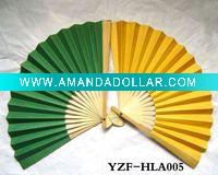 Wholesale Solid color paper fan YZF-HLA005