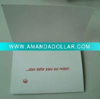 Wholesale voice recording greeting cards/recordable greeting card /recordable card