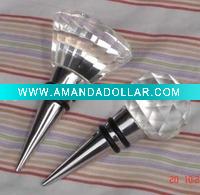 Wholesale crystal stoppers crystal wine cork