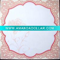 Laser cut paper