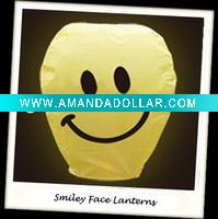 Smiley face Sky Lantern