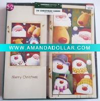 Wholesale 30 COMBINATION GREETING CARDS IN CDU TRAY