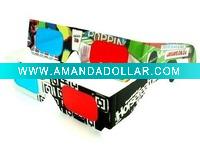 Wholesale anaglyph paper 3D glasses