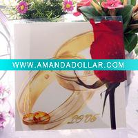 Wholesale Rose wedding invitation card -- W025A