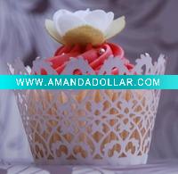 Filigree Cupcake Wrapper