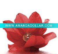 Wholesale Long time floating lotus water lantern