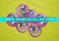 colorful gift card