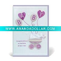 Baby greeting card
