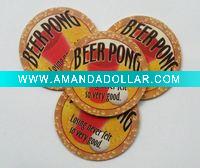 Absorbent paper coasters,Paper coasters, Coasters