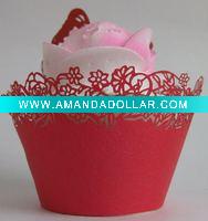 flower cupcake wrapper