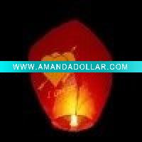 Wholesale sky lantern with fire resistant