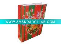 Wholesale 2011 customized christmas gift paper bag