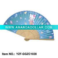 Wholesale nice style paper fan YZF-GGZC1028