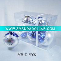 Decorating Christmas Plastic Ball 8CM