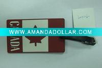 soft pvc luggage tags