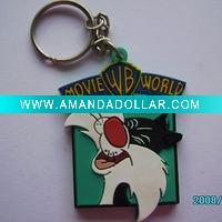 Soft PVC key chain